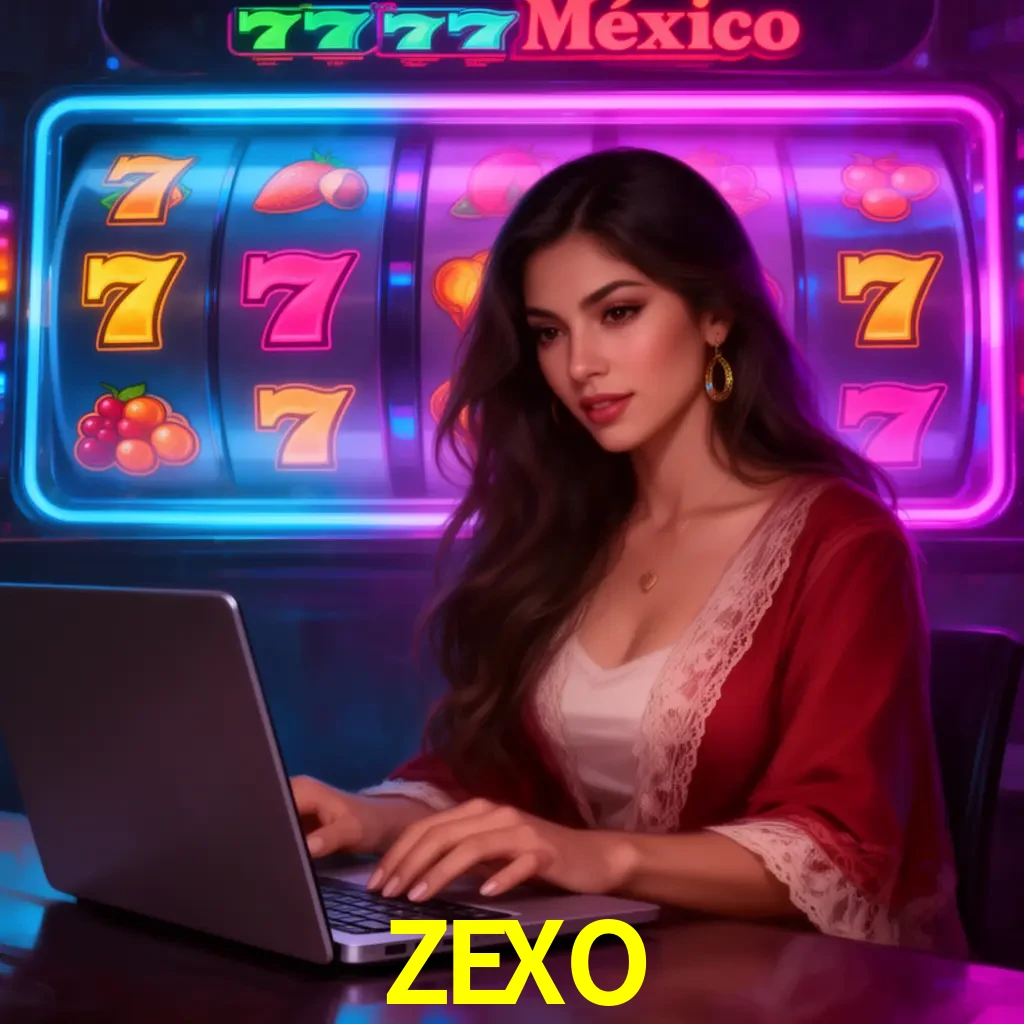 ZEXO Slots - tragamonedas, RTP y control Tragamonedas ZEXO con símbolos, saldo móvil y reglas de apuesta visibles